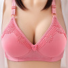 Thin wireless bra, comfortable underwear, for middle age