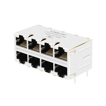 0833-2X4R-33 2X4˫�� ǧ�� ���������� rj45ĸ��8p8c����ӿ�