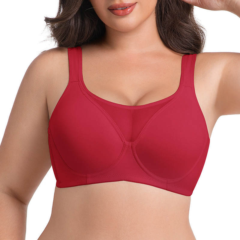 Wireless Bra, Amazon's Best-Selling Foreign Trade Product with English Labels, Large Bust Minimizing Bra, Push-Up Bra, Outward Expansion Effect Wireless Bra, Amazon's Best-Selling Foreign Trade Product with English Labels, Large Bust Minimizing Bra, Push-Up Bra, Outward Expansion Effect