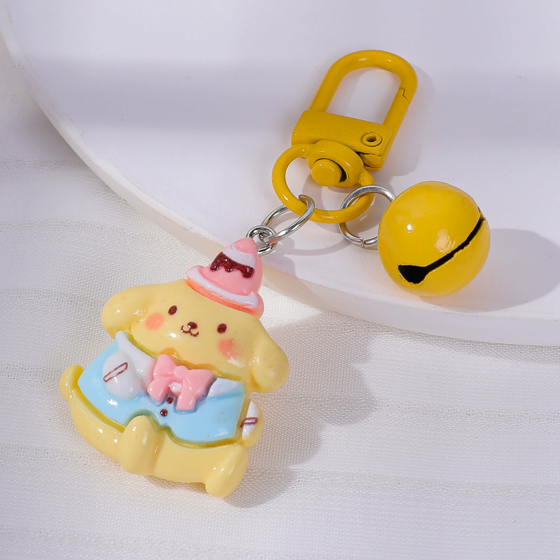 Sanrio, cartoon маленький колокольчик, милый брелок, аксессуар, подвеска, опт