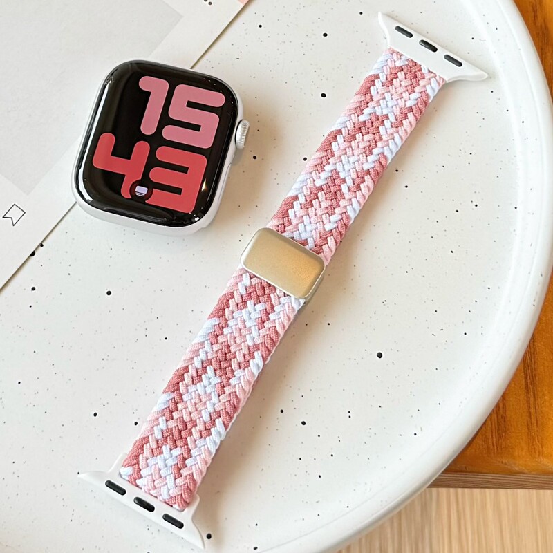 New Little Jade Series Silicone Strap for Apple Watch, compatible with iwatchS11-1 watch strap