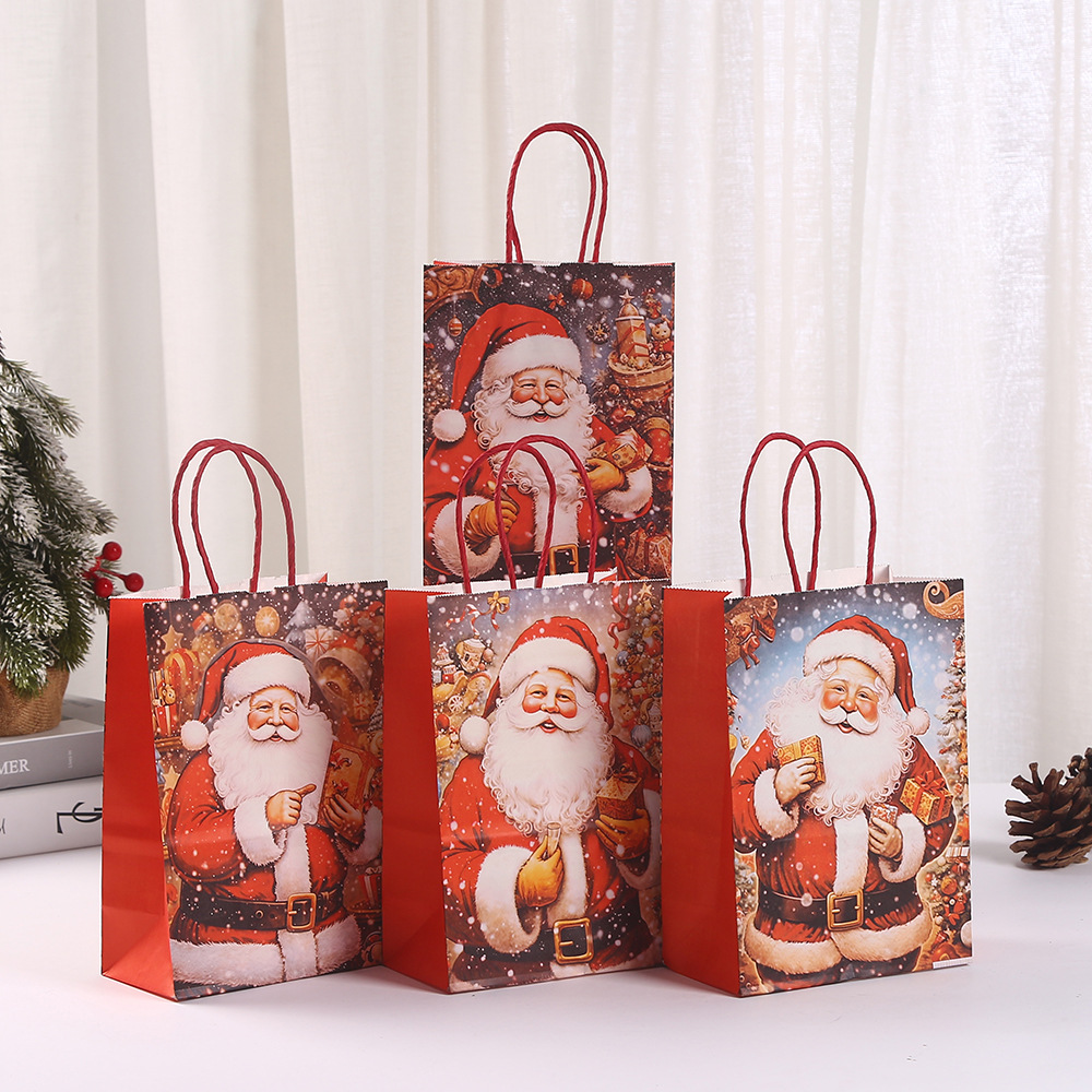 22g Weight Gift Wrapping Supplies, Gift Bags Event & Party Supplies Christmas Nordic Style Santa Claus Party Festival Gift Wrapping Supplies Gift Bags