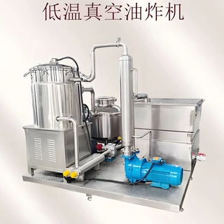 真空油炸机 果蔬真空油炸锅 低温油炸机 果蔬脆片加工成套设备