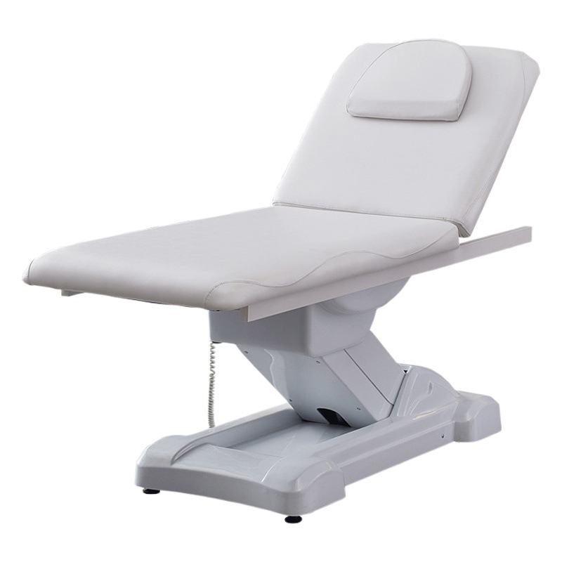 Cama de belleza eléctrica para fisioterapia, masaje SPA y masaje con aceite, con altura ajustable y orificio facial para respirar, específicamente para salones de belleza y clubes.