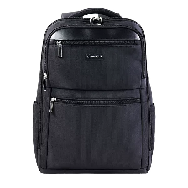 Amazon's new high-quality backpack made of polyester Oxford fabric with microfiber stitching, men's business commuter backpack