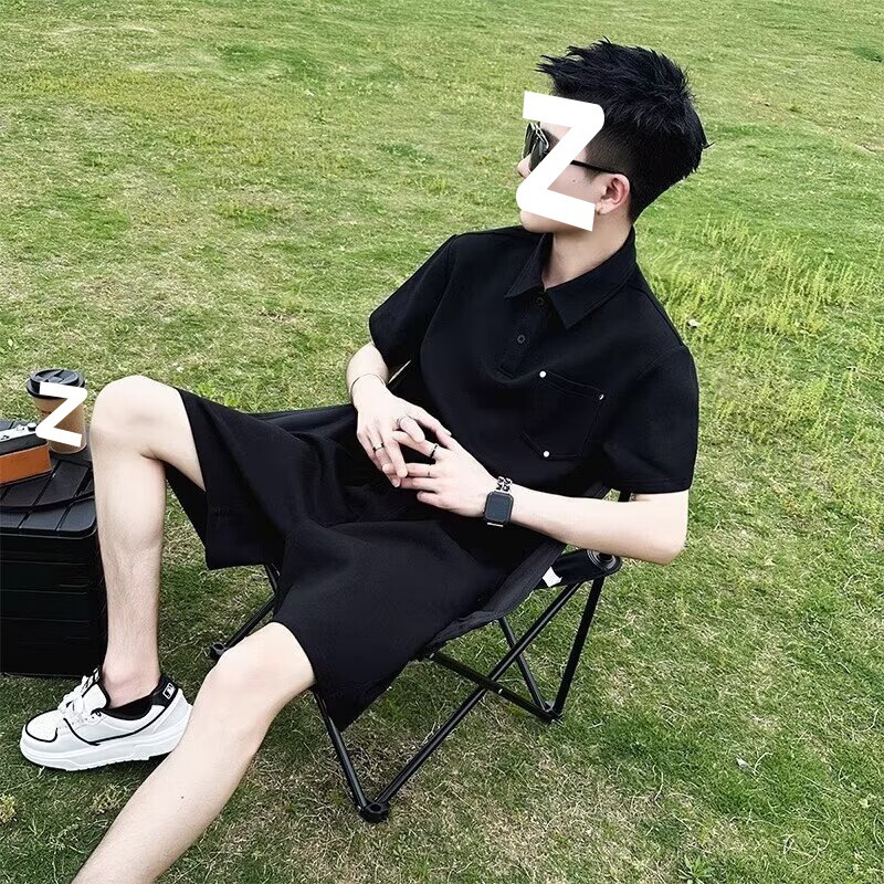 Men's Casual Sports suit Fashion Short Sleeve Polo Shirt suit High Quality All Match Casual Shorts Summer Men's Wear Men's Casual Sports suit Fashion Short Sleeve Polo Shirt suit High Quality All Match Casual Shorts Summer Men's Wear