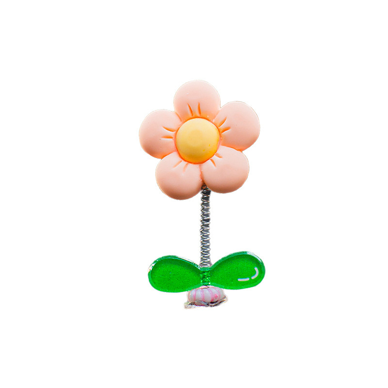 2023 nuevos accesorios de automóviles de consola central de automóviles adornos de decoración adorables frescos adornos de flores de cabeza