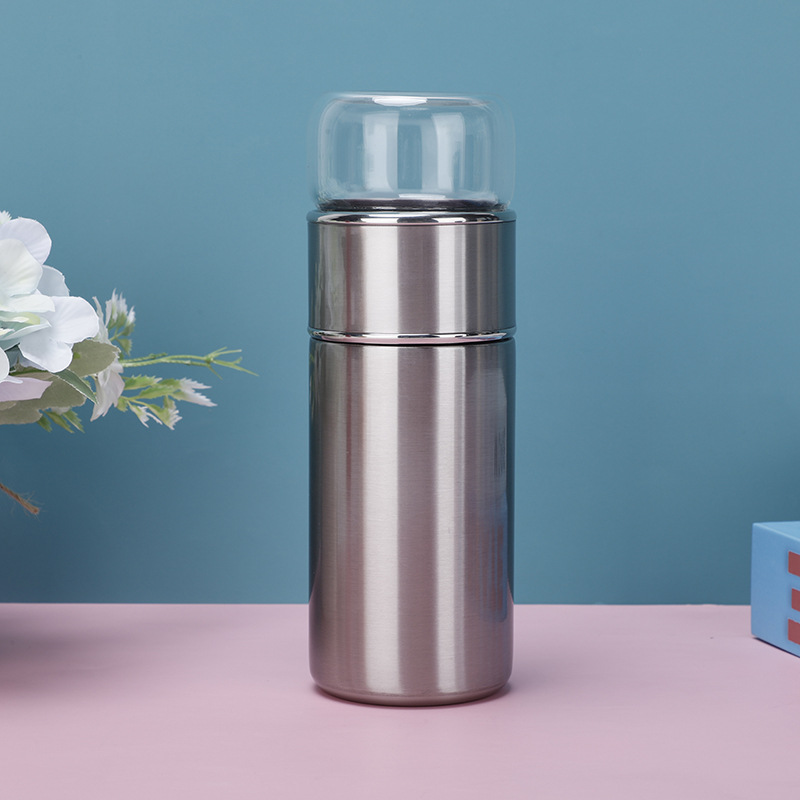 Venta caliente transfronteriza nueva separación de té 304 taza de té creativo multifuncional taza de regalo de oficina