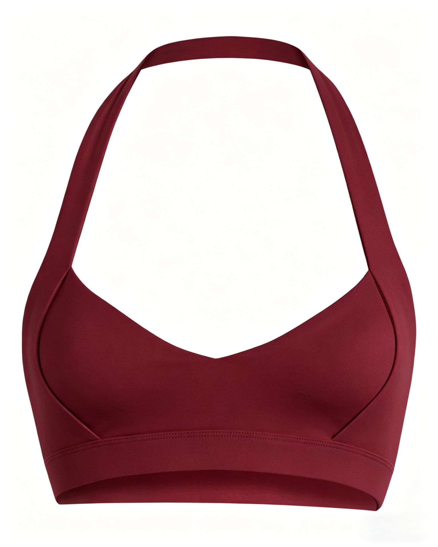 Transfronterizo desnudo cuello colgante yoga de tres piezas conjunto de forma correr fitness con cojín de pecho bra pantalonés bra