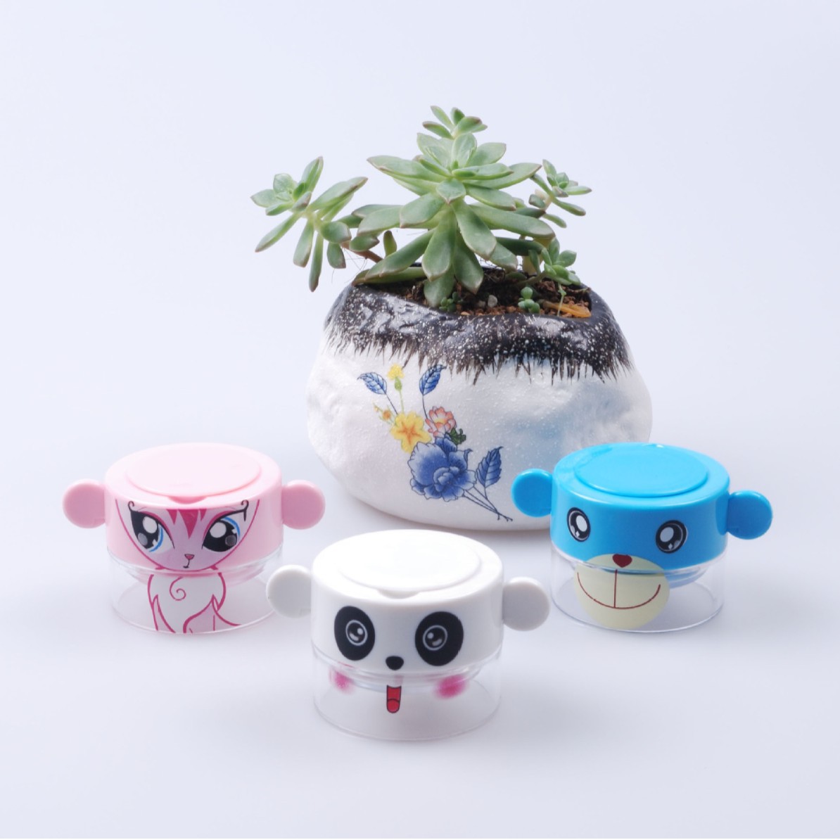 磨药盒/婴儿迷你便捷分药器/塑料盒药片盒 分药器