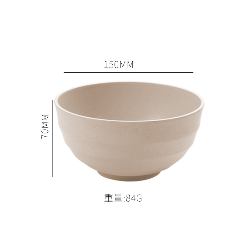 アマゾン小麦わら家庭用スープボウル水カップ食器屋外便利な食器食器セット工場直販|undefined