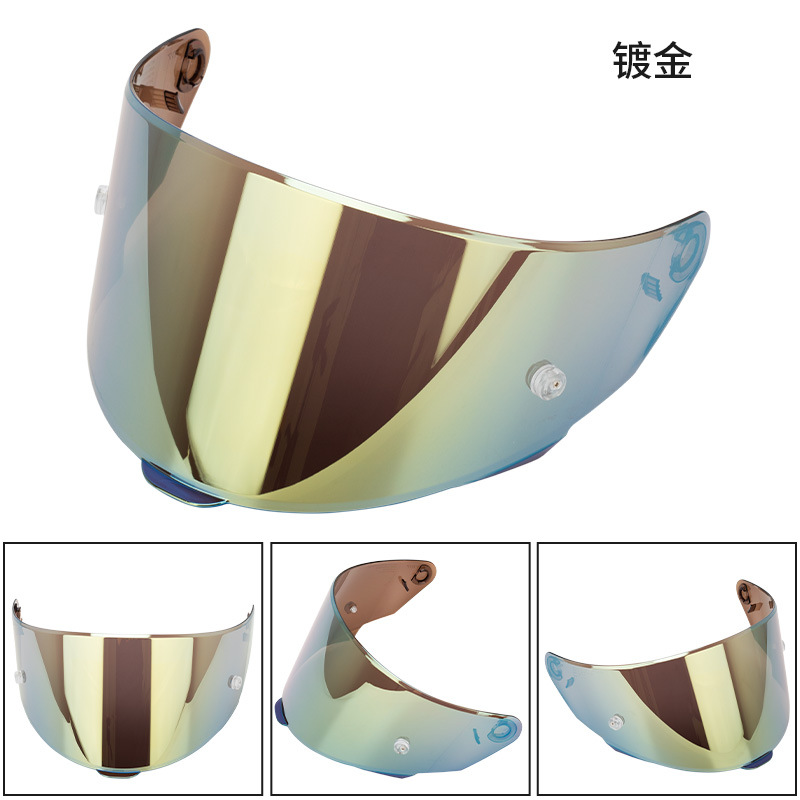 Motorcycle helmet TT-COURSE helmet visor, suitable for TT helmet, windproof and sun-protective safety visor