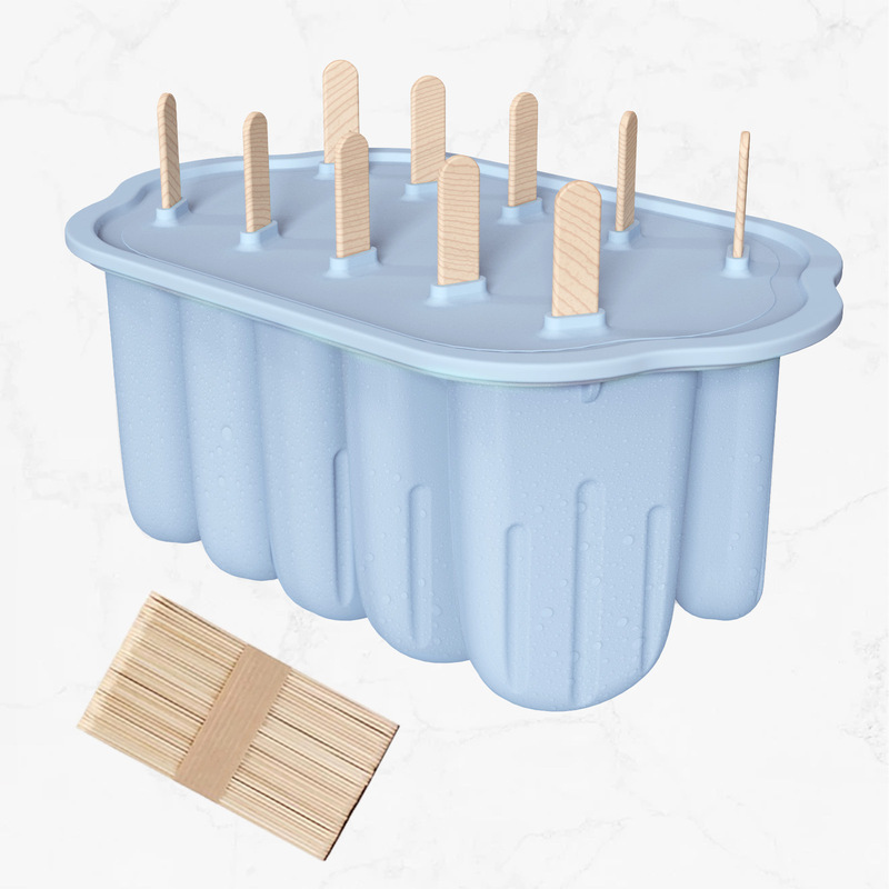 Amazon の人気の自家製アイスクリーム型アイスキャンデー夏の家庭用食品グレードのシリコーンアイスクリーム型卸売|undefined