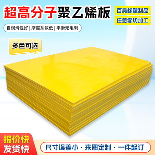 Ultra-High Molecular Weight Polyethylene Board Pe Plastic Board Anti-Corrosion and Wear-Resistant Coal Bin Lining Polyethylene Polymer Board