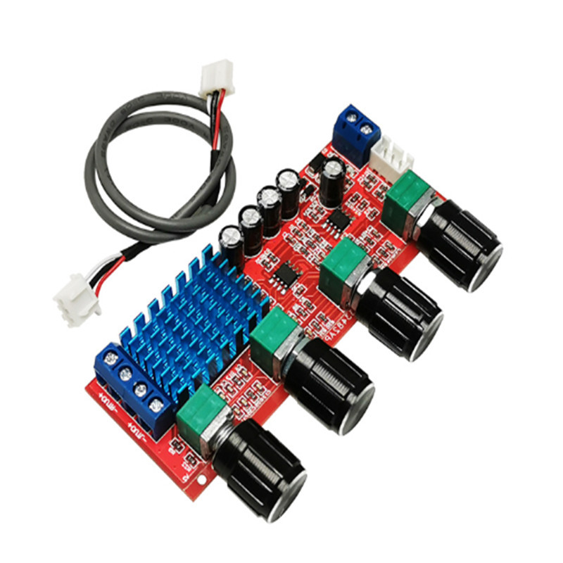 TPA3116D2数字功放音频放大板双声道80W*2立体声音调板运放模块