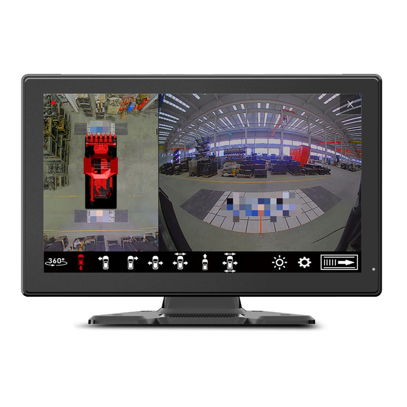 バスおよびトラックのドライブレコーダー 6ウェイ接続可能な1080P 360パノラマ画像システム 死角反転画像|undefined