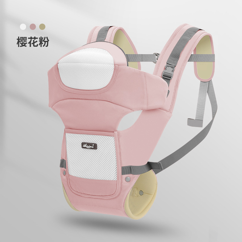 工場の現物の赤ちゃんの腰の腰掛けの赤ちゃんの背もたれの四季の多機能の通用する子供の神器を抱いています。