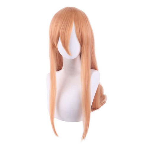 Cardamom Chainsaw Man Pava cosplay wig Chainsaw Man Pava orange pink no need to trim, two colors available