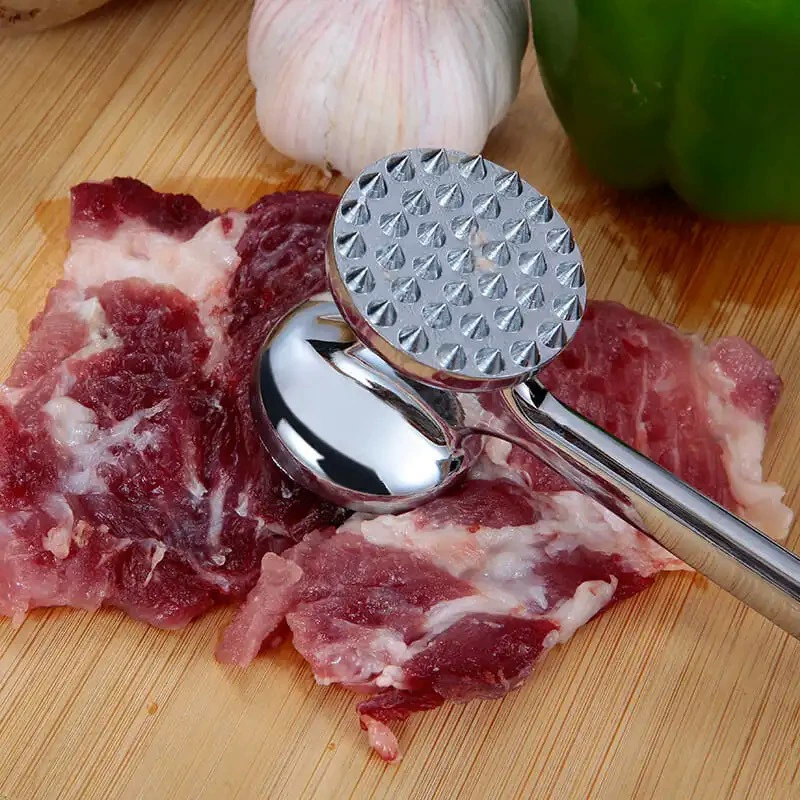 Соло-молот для отбивания мяса, молоток для говяжьего стейка, мясорезка, бочка, кухонный инструмент для всей семьи, инструмент для отбивания нежного мяса, двусторонний свободный молоток для мяса