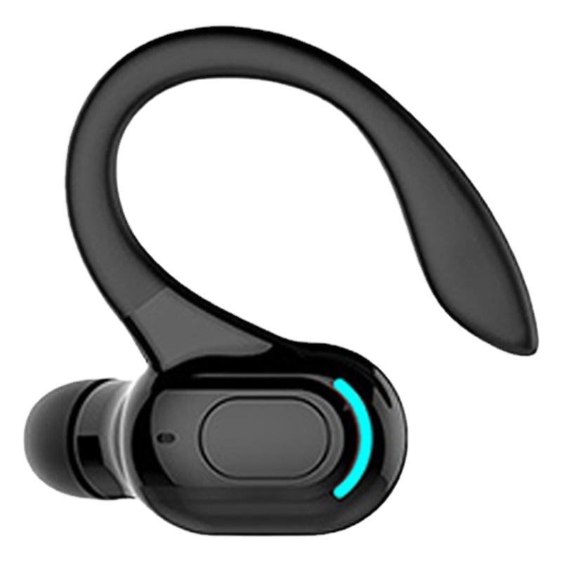 F-M8 nuevo gancho auricular Bluetooth negocio solo oído auricular impermeable deportes de alta resistencia de reducción de ruido Bluetooth 5,2