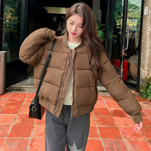 棒球服棉衣女2024新款立领宽松百搭韩版保暖女棉服修身外套轻盈