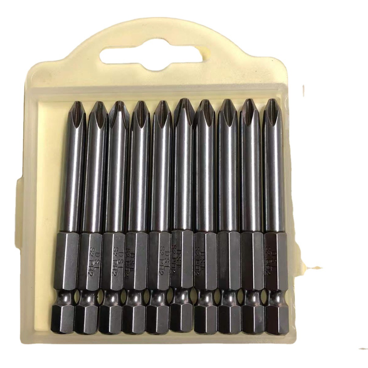 Fabricante DE LA FUENTE DSL Alemania S2 cabeza cruzada de acero de una sola cabeza del lote de la palabra endurecida especificaciones completas de la cabeza del lote