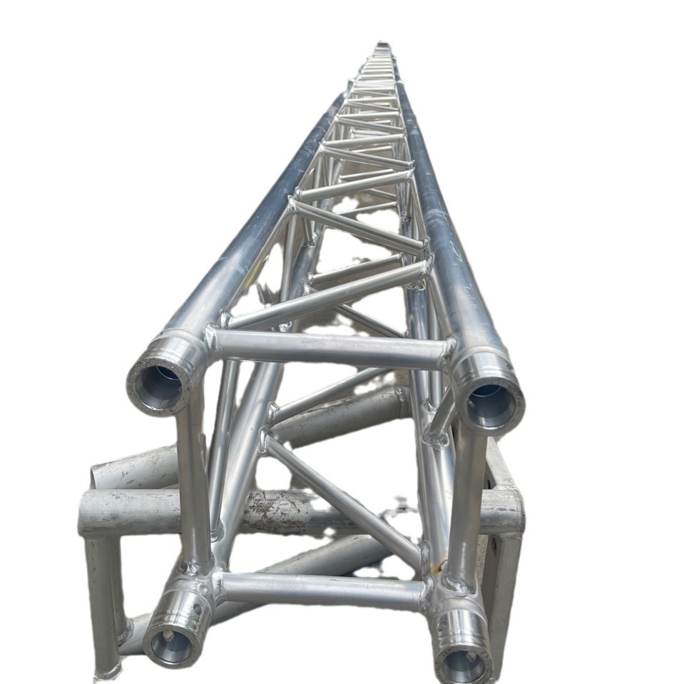Estructura de truss con pernos, mismo modelo que la estructura de escenario, estructura de iluminación, estructura de pantalla, estructura de pórtico, estructura de fondo de aleación de aluminio de 15 metros de envergadura.