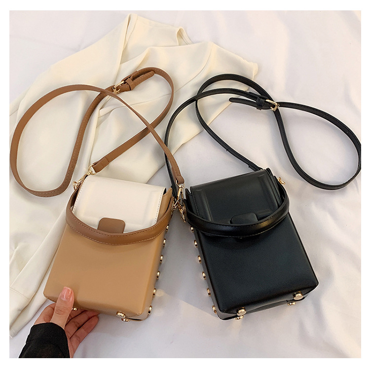Borsa a tracolla donna quadrata alla moda elegante e versatile_voghion.com