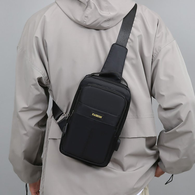 Men's Crossbody Bag Oxford Cloth Shoulder Backpack For Men_voghion.com