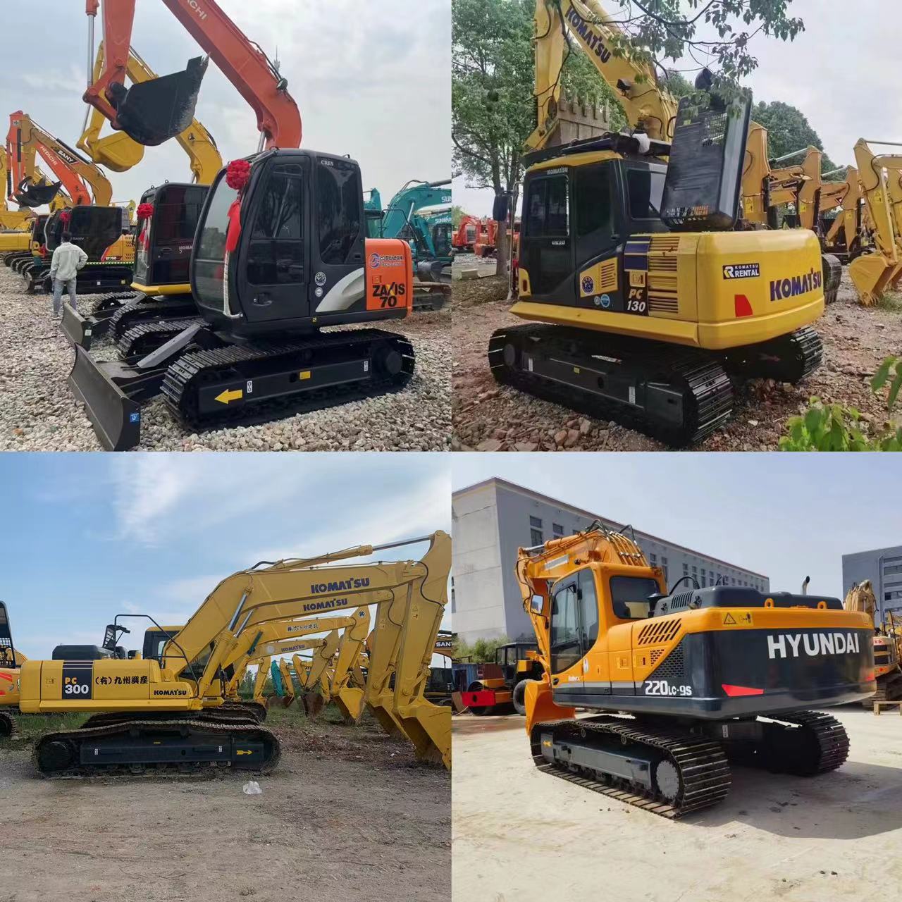 Mercado de comercio de China de segunda mano 308 307 CAT306 importación 70 excavadora pequeña