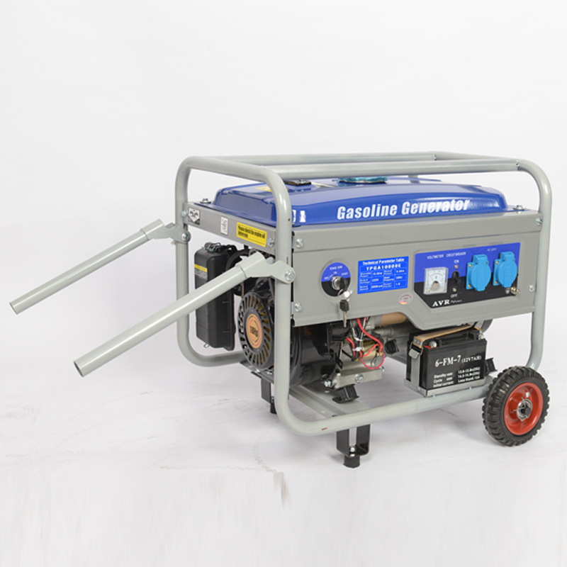 汽油发电机220v大功率5kw220v380v两用家用小型静音3千瓦户外露营|undefined