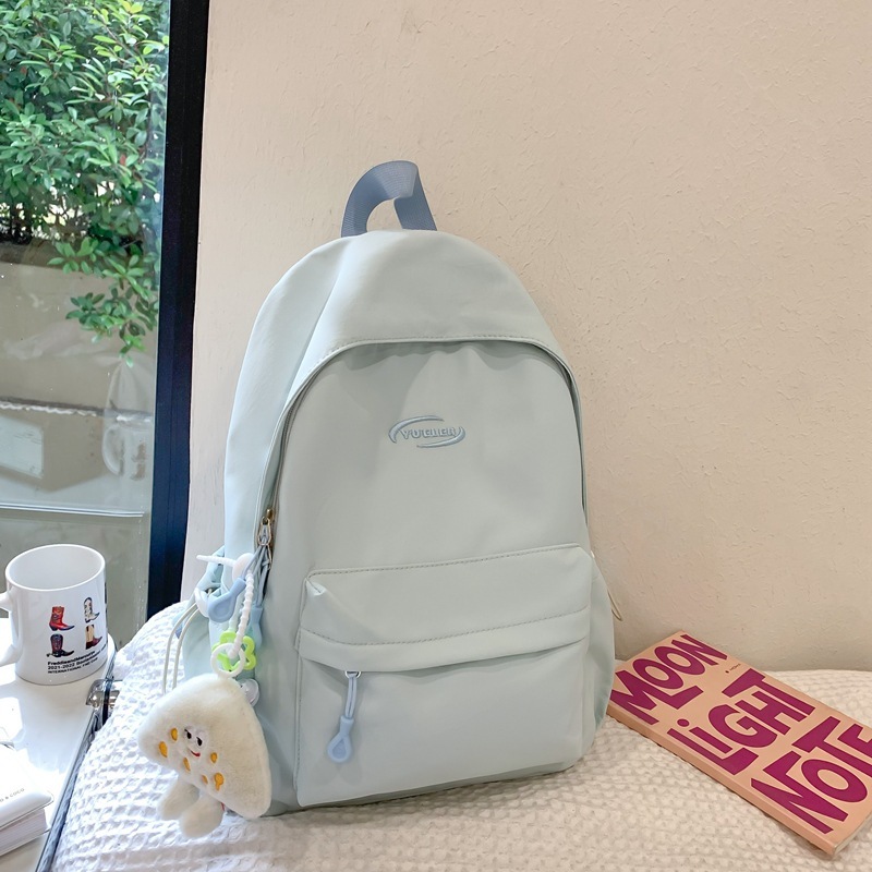 日本インカジュアルキャンパス小さなスクールバッグ女子中学生大学生バックパック軽量防水旅行バックパックトレンディ|undefined