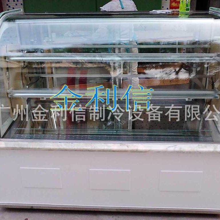 供应桃木蛋糕柜白色保鲜冷藏糕点陈列蛋糕展示柜