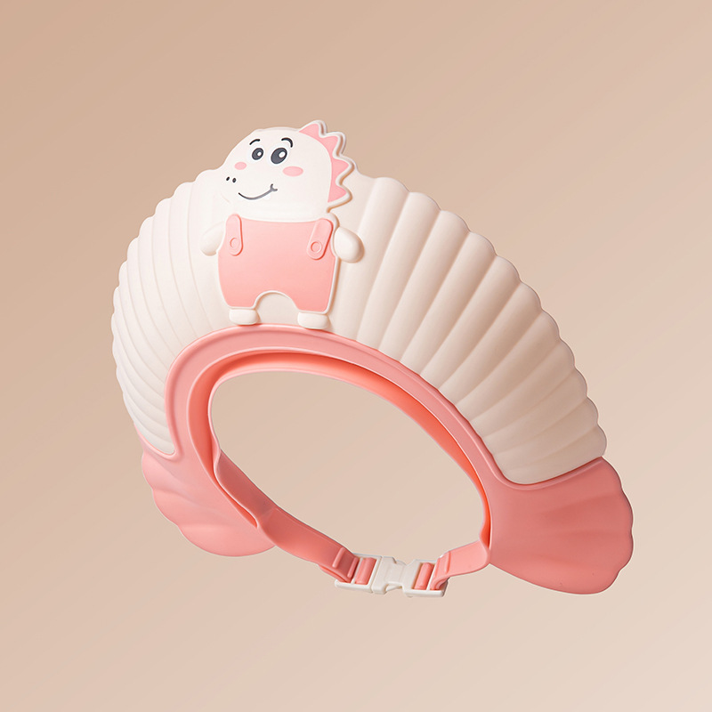 Gorro de champú para bebés, artefacto de champú para bebés, protección antioídos, protección ocular, gorro de retención de agua de goma suave, sombrero de baño para niños