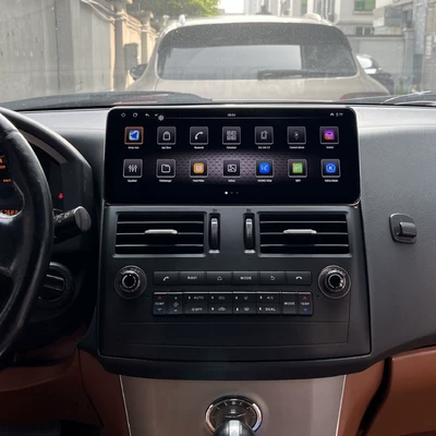 Car display models: LCD instrument cluster, central