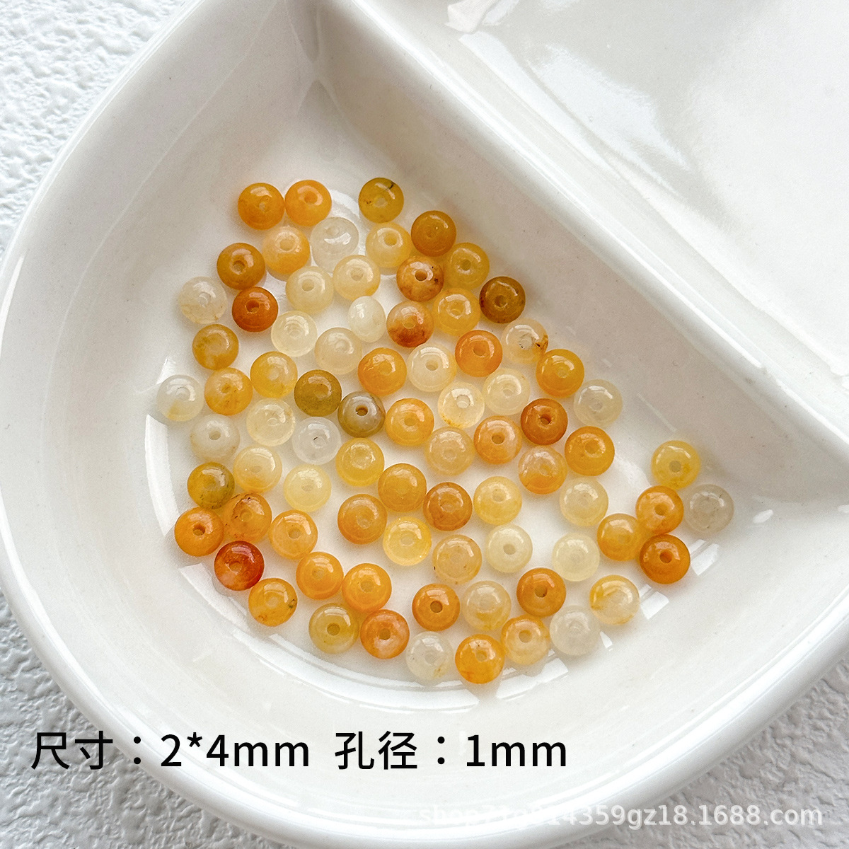 Nuevo ábaco natural chino diafragma plano perlas separadoras de perlas dispersas diy accesorios de joyería de perlas accesorios de material