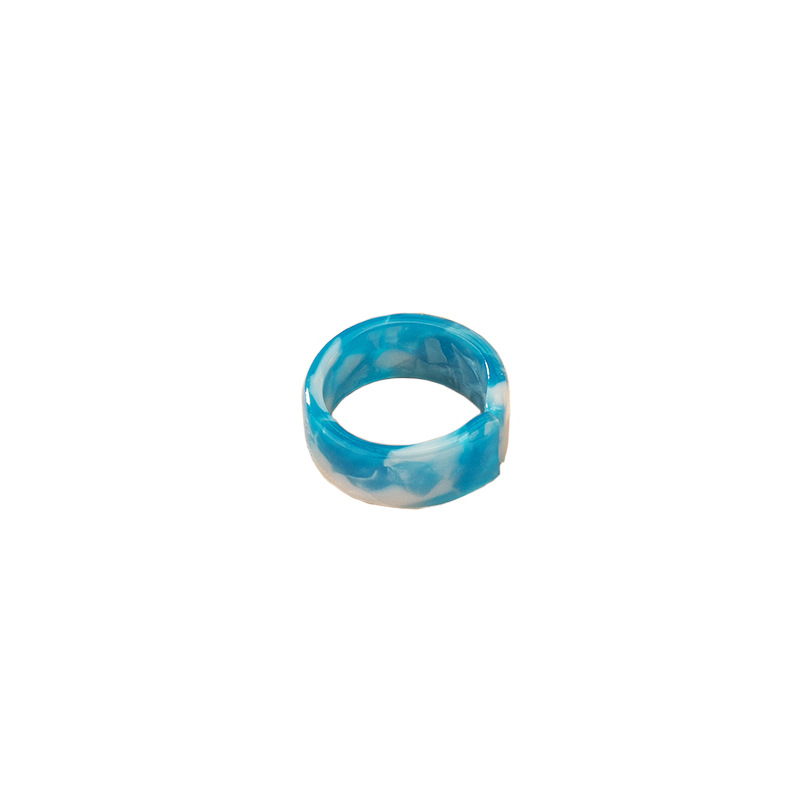 Simple Acrylic Resin Ring Wholesale display picture 9