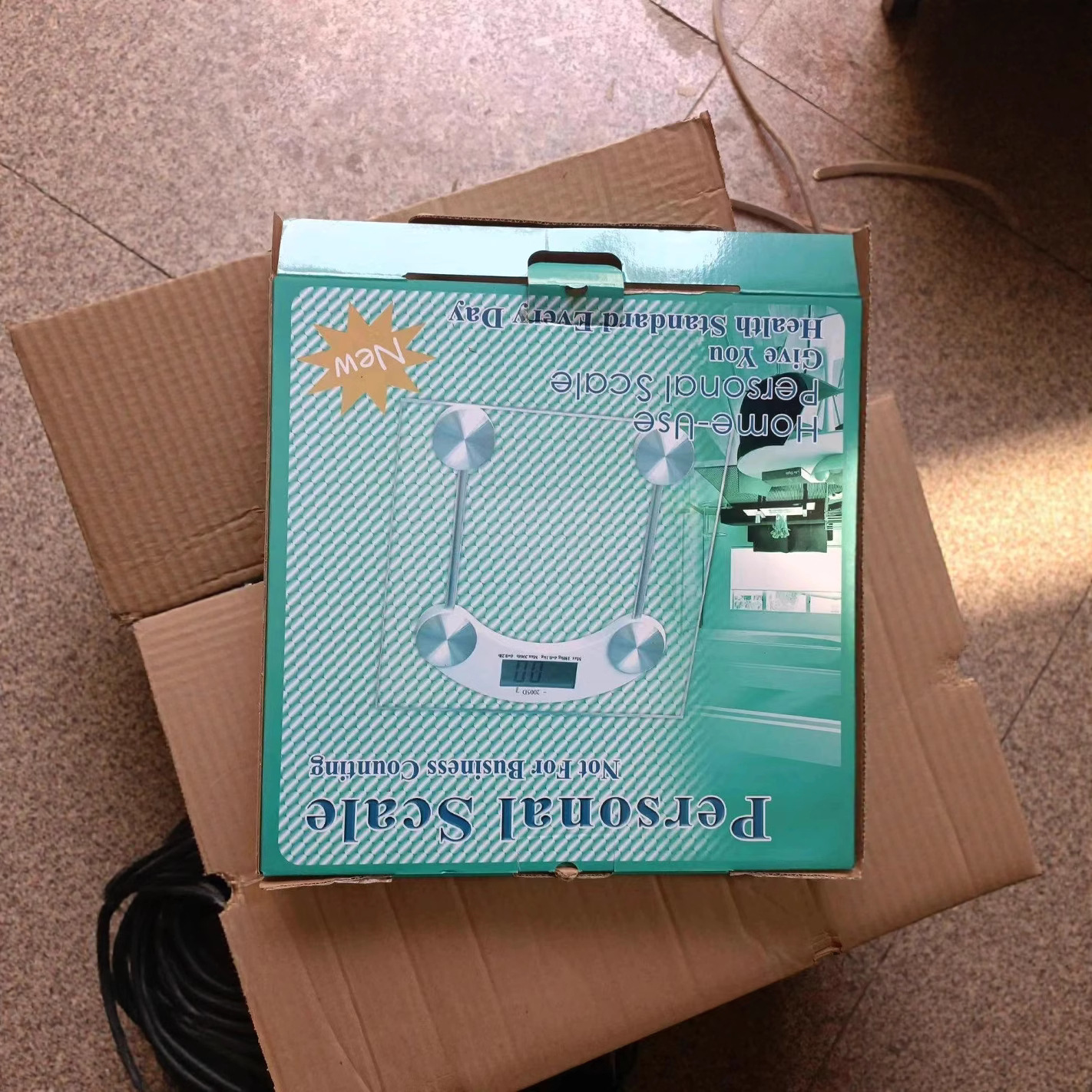 2025 pesar pesas domésticas báscula electrónica de peso corporal báscula de cristal de comercio exterior báscula de salud báscula de baño