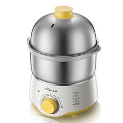 熊の卵煮器ZDQ-A07U1二層ミニタイミングステンレス製の卵煮器の卵蒸し機の朝食