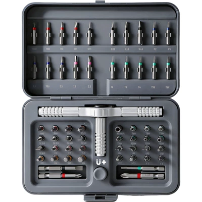 Mühərrik tənzimləmə alətləri set, chrome vanadium steel - t-type-60-in-1-ratchet-screwdriver-set