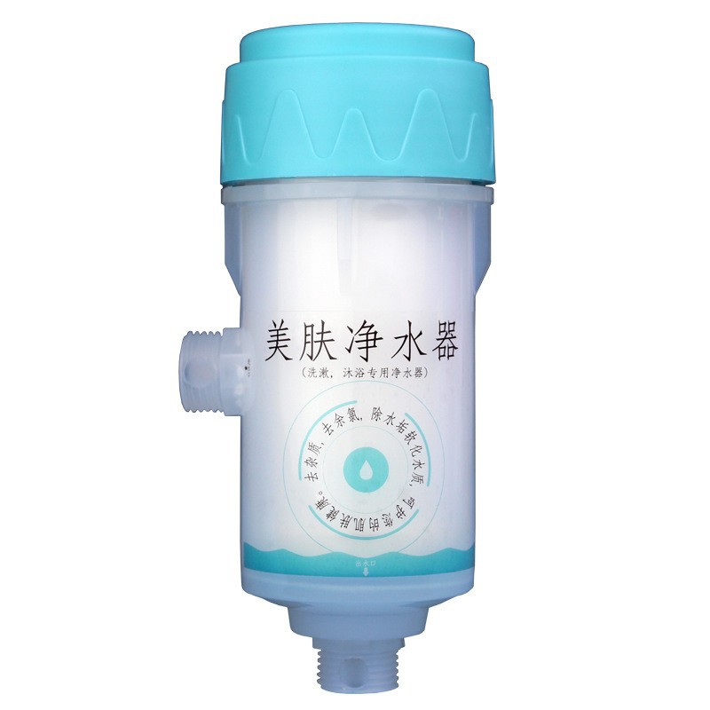Lavado y belleza eliminación de cloro, Escala de prevención y cuidado de la piel del hogar purificador de agua 4 puntos PP algodón purificador de precisión