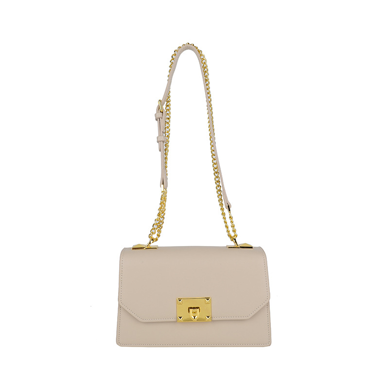 Bolsos para mujer 2025 nueva moda transfronteriza exquisita cadena de un solo hombro bolso cuadrado pequeño de lujo ligero de alta gama