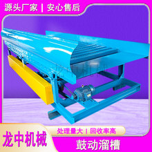 出口非洲回收沙金鼓动溜槽生产线 厂家供应FSG-15型淘金溜槽设备