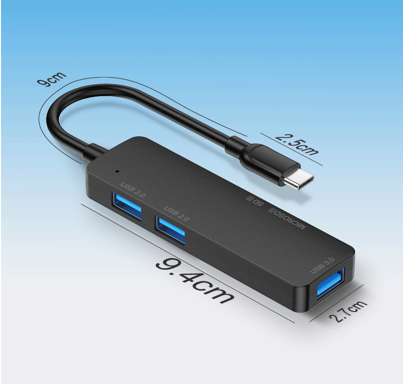 Üretici usb splitter tipi bağlantı istasyonu 3.0 hub çok fonksiyonlu beş'i bir arada tip-c bağlantı istasyonu