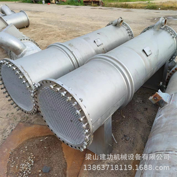 二手不锈钢列管式冷凝器 石墨喷淋列管式换热器 冷凝交换器 回收