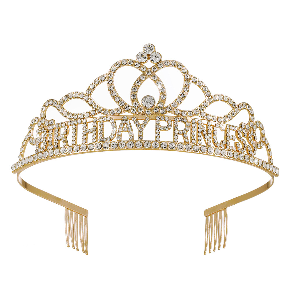 Nuevo en stock Estación Internacional cumpleaños princesa cumpleaños corona correa de hombro cinturón ceremonial