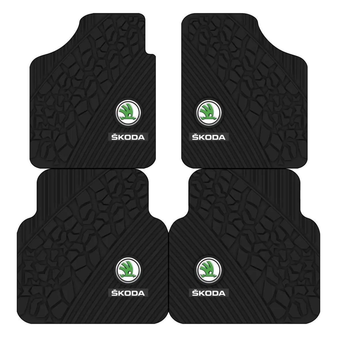 Cross-Border Best-Selling Diatomaceous Earth Car Floor Mats, Suitable for All Seasons, Wear-Resistant, Dirt-Resistant, Non-Slip, Universal Car Floor Mat Set of Four