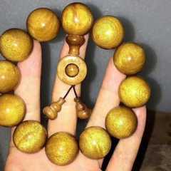 金絲楠木手串2.0手串實木佛珠小葉楨楠佛珠手串  廠家批發