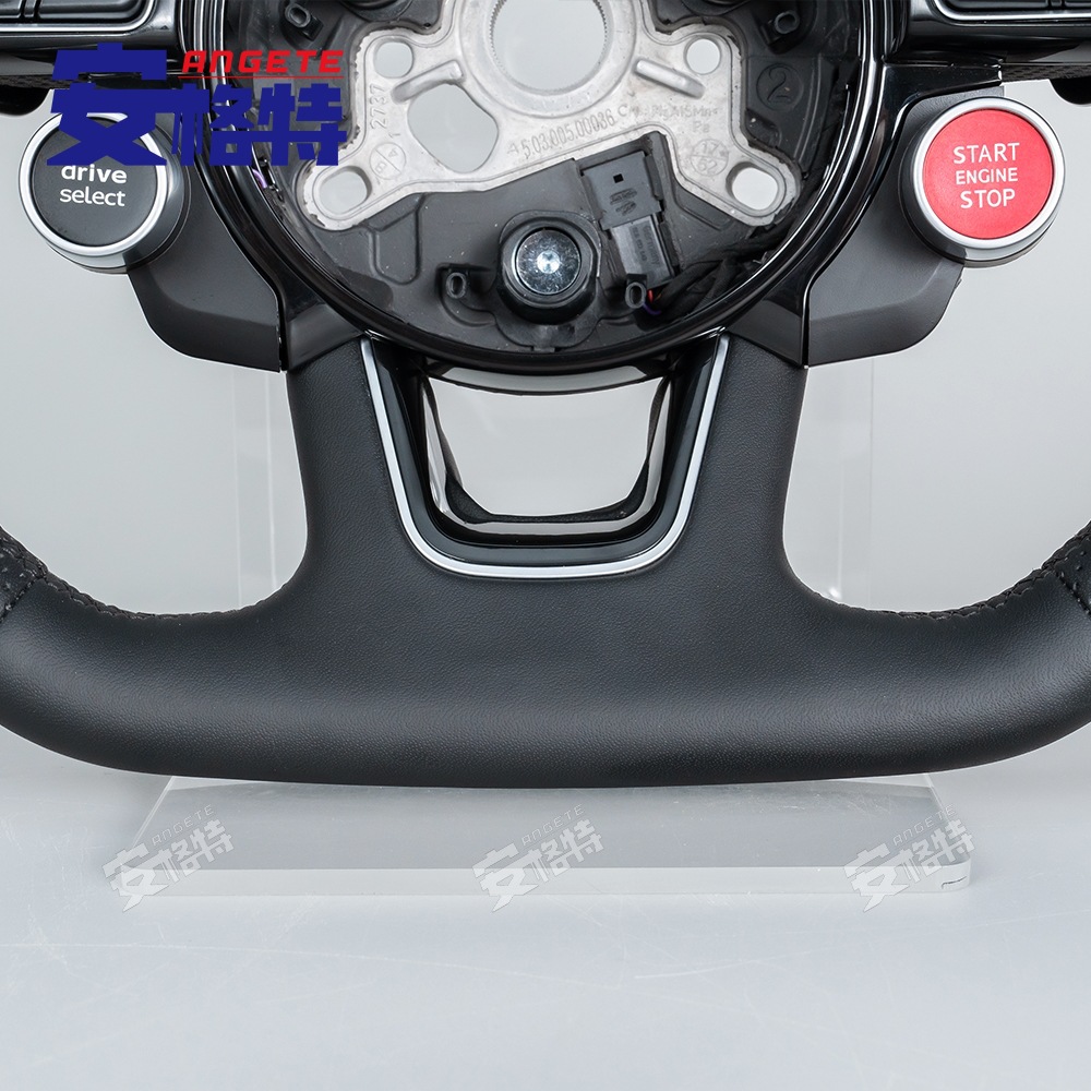 Suitable for Old Audi B8.5/B9/A3A4/S4 A5/New Full Leather Steering Wheel Replacement Accessories
