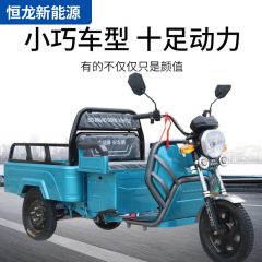 新型の小型電動三輪車は農業用貨物の三輪国標を引っ張ります。